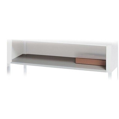 Mayline Mailflow-To-Go Under Shelf - 60&quot; x 30&quot;3&quot; - Material: Steel - Finish: Pebble Gray