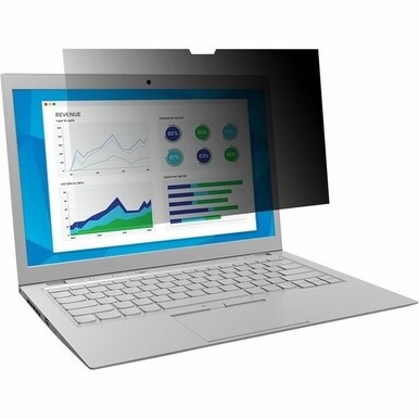 3M&amp;trade; Touch Privacy Filter for 12.5in Full Screen Laptop, 16:9, PF125W9E - For 12.5" Widescreen LCD 2 in 1 Notebook - 16:9 - Scratch Resistant, Fingerprint Resistant, Dust Resistant - Anti-glare