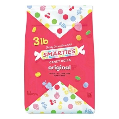 Smarties Candy, Assorted, 3 lb