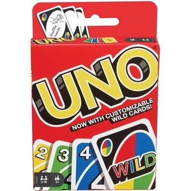 Mattel UNO Card Game - Classic Card Game - Great Group Game - Fast Fun for Everyone!&amp;trade;