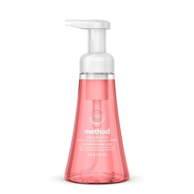 Foaming Hand Wash, Pink Grapefruit, 10 oz Pump Bottle