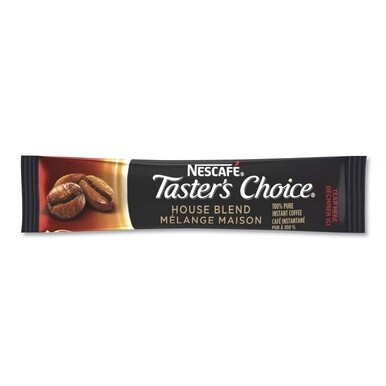 Taster&#39;s Choice House Blend Instant Coffee, 0.1oz Stick, 6/Box, 12Box/Carton