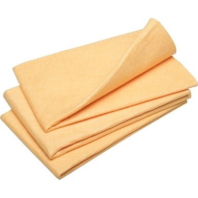 7920012156569 AbilityOne Synthetic Shammy - 23&quot; x 20&quot; - Orange