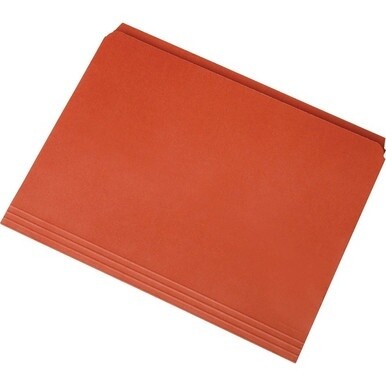 7530013649506 AbilityOne Straight Cut Colored File Folders - Orange