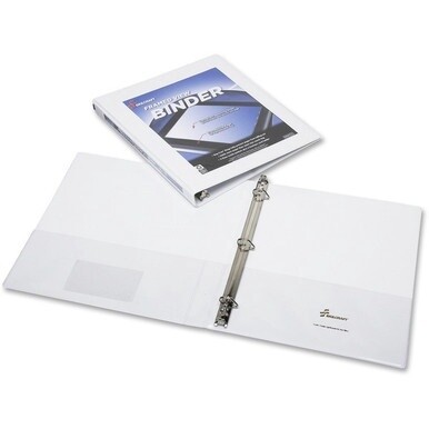 ABILITYONE GOVERNMENT ONLY 7510014621387 7510-01-462-1387 Binder, Loose-leaf, View Framed, White, 1/2" 12 EA