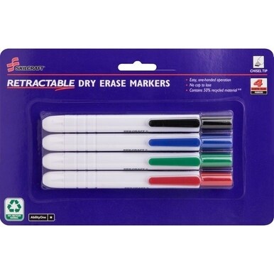 7520015195769 AbilityOne Retractable Chisel Tip Dry Erase Marker