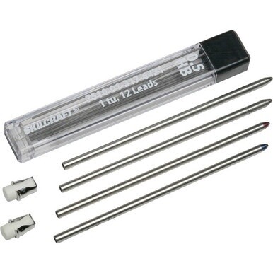 GSA MAS ABILITYONE GOVERNMENT ONLY 7510015650621 7510-01-565-0621  Refill, Pen, B3 Aviator, Multifunction, Medium Point Black and Red Ink, 0.5mm Pencil 12 KT