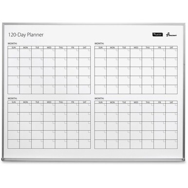 7110016222133 Government Only AbilityOne QuartetÆ/SKILCRAFTÆ 4-Month Dry Erase Calendar