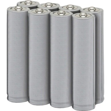 SKILCRAFT AA Alkaline Batteries - For Flashlight, Remote Control, Clock, Calculator - AA - 1.5 V DC - 8 / Pack