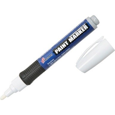 7520-01-588-9102 7520015889102 AbilityOne Paint Markers - Medium Point - White