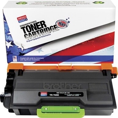 7510016914481 AbilityOne Remanufactured Ultra High Yield Toner Cartridge for Brother HL-L6400DW, HL-L6400DWT; MFC-L6900DW - Page Yield 20,000 - Black