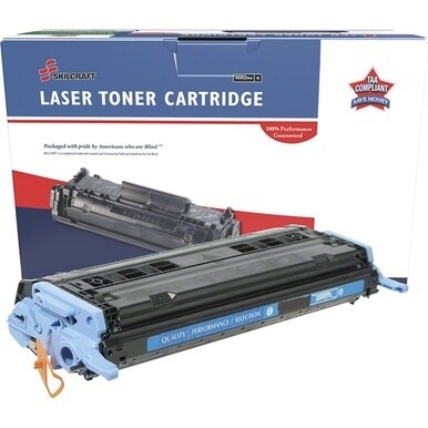 7510016962219 AbilityOne Remanufactured Toner Cartridge for HP Q6001A (HP 124A) - Page Yield 2,000 - Cyan