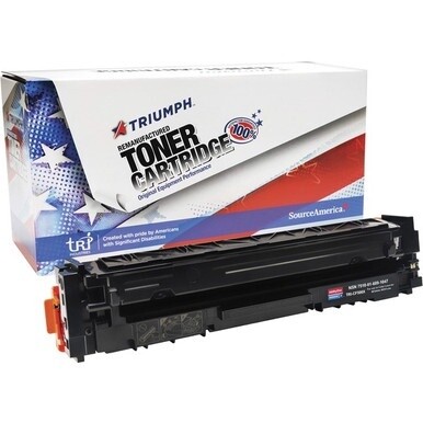 ABILITYONE 7510016891047 7510-01-689-1047  Toner Cartridge, Remanufactured, HP 202X Series, Black Ink 1 EA