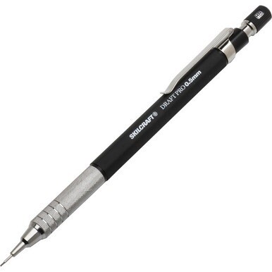 7520-01-694-3026 7520016943026 AbilityOne Draft Pro Mechanical Drafting Pencil - 0.5mm - Fine Point