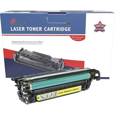 7510016962211 AbilityOne Remanufactured Toner Cartridge for HP CF032A (HP 646A) - Page Yield 12,500 - Yellow
