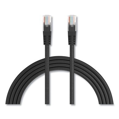 CAT6 Patch Cable, 50 ft, Black