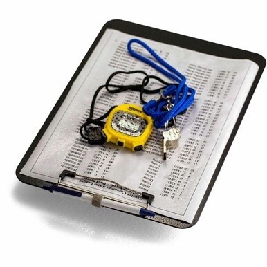Officemate Low Profile Recycled Plastic Letter Size Clipboard w Pen Holder Black - 11" x 8 1/2" - Plastic - Black - 1