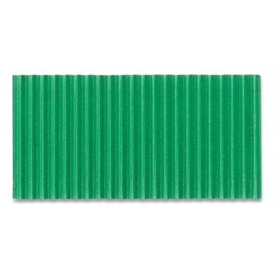 Corobuff Corrugated Paper Roll, 48&quot; x 25 ft, Emerald Green
