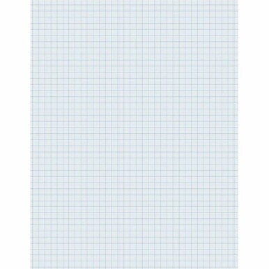 GSA MAS Pacon Composition Paper - Letter - Printed - Grid - 0.25" Front Line(s) Space - 16lb Basis Weight - Letter 8.5" x 11" - White Paper - Bond Paper - 500 / Ream - No Margin