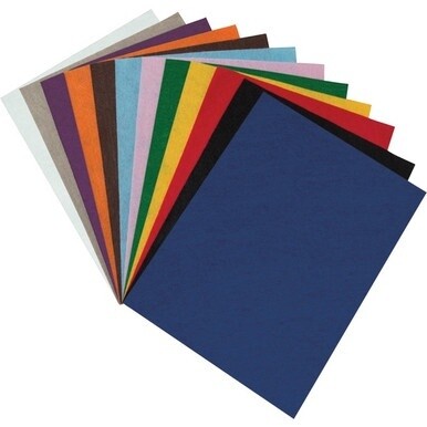 Creativity Street Felt Sheets Assortment - Craft - 9&quot;Height x 12&quot;Width - 12 / Pack - Assorted
