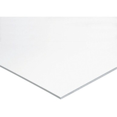 UCreate Foam Board - Art, Craft, Mounting, Display, Classroom Activities, Frame, School Project - 20&quot;Height x 30&quot;Width x 187.5 milThickness - 25 / Carton - White - Polystyrene