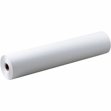 Pacon Easel Roll - 18&quot; x 2400&quot; - White Paper - Heavyweight - Recycled - 1 / Roll