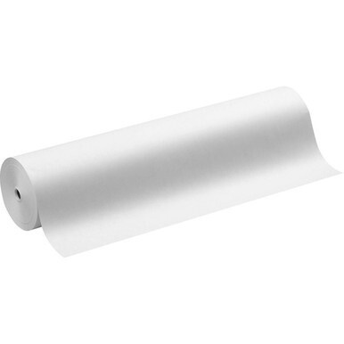 Pacon Kraft Paper - Mural, Collage, Painting, Table Cover, Craft Project - 36&quot;Width x 1000 ftLength - 1 / Roll - White - Kraft