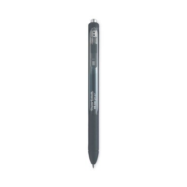 InkJoy Gel Pen, Retractable, Medium 0.7 mm, Black Ink, Black/Smoke Barrel, 3/Pack