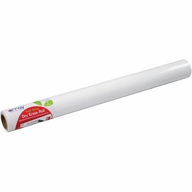 GoWrite! Dry Erase Roll - Dry-erase, Self-adhesive - White Surface - 20ft Width x 24&quot; Length - No - 1 / Roll