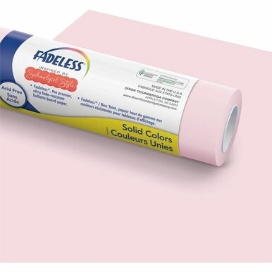 Fadeless Bulletin Board Paper Rolls - Bulletin Board, Classroom, Art - 48&quot;Width x 50 ftLength - 50 lb Basis Weight - 1 Roll - Lavender Haze