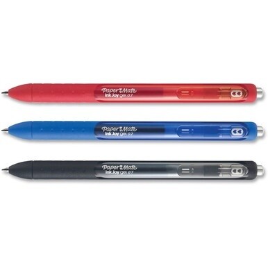 Paper Mate InkJoy Gel Pen - 0.7 mm Pen Point Size - Retractable - Black, Blue, Red Gel-based Ink - Black, Blue, Red Barrel - 3 / Pack