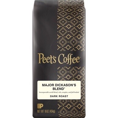 Peet's Coffee&amp;trade; Ground Major Dickason's Blend Coffee - Dark - 16 oz Per Bag - 1 Each