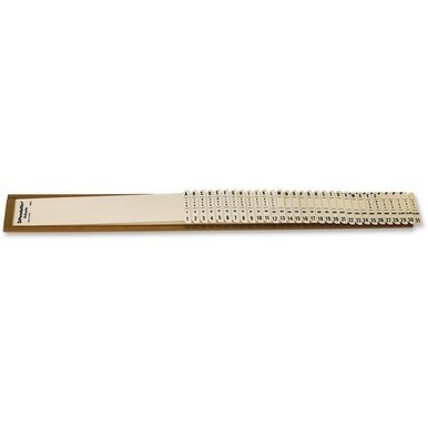 Pendaflex Plastic Sort-All Sorter - 2.5&quot; Width23.3&quot; Length - Non-skid Base - Gray - Plastic - 1 Each