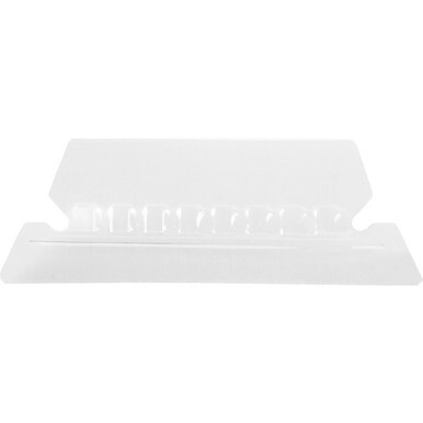 Pendaflex Hanging Folder Plastic Tabs - 5 Tab(s)/Set2&quot; Tab Width - Clear Plastic Tab(s) - Recycled - 25 / Box