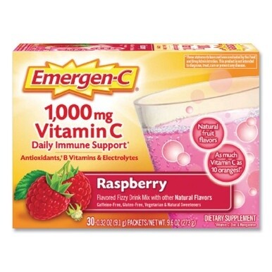Original Formula, Raspberry, 0.32 oz Packet, 30 Packets/Box