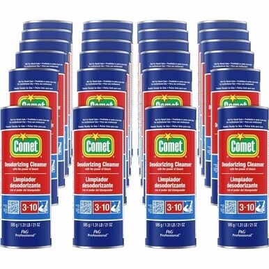Comet Deodorizing Cleanser - For Multipurpose - 21 oz (1.31 lb) - 24 / Carton - Deodorize