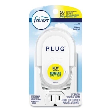 PLUG Air Freshener Warmer, 2.5&quot; x 3&quot; x 4&quot;, Off White