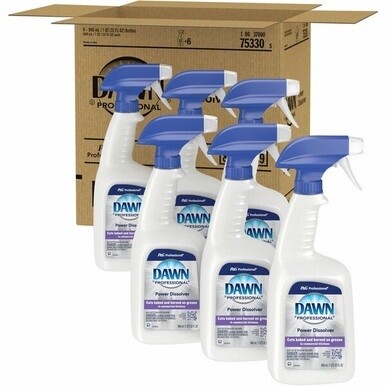Dawn Professional Power Dissolver - Ready-To-Use - 32 oz (2 lb) - 6 / Carton - White