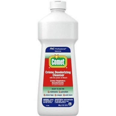Comet Creme Deodorizing Cleanser - 32 fl oz (1 quart)Bottle - 1 Bottle - White
