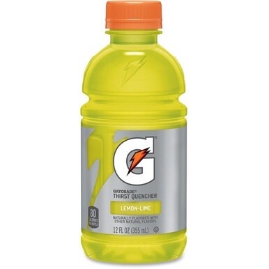 Gatorade Sports Drink - 12 fl oz (355 mL) - Bottle - 24 / Carton