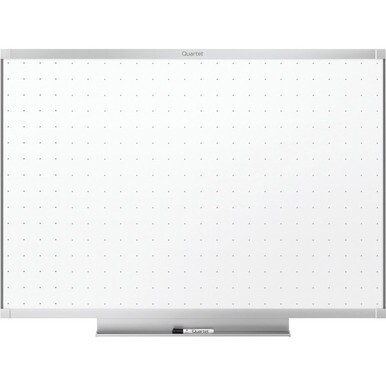 Quartet Prestige 2 Total Erase Whiteboard - 72&quot; (6 ft) Width x 48&quot; (4 ft) Height - White Surface - Silver Aluminum Frame - Horizontal - 1 Each