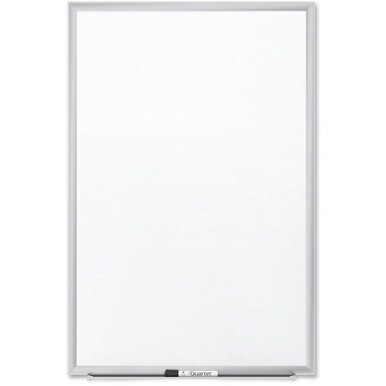 Quartet Premium DuraMax Magnetic Whiteboard - 36&quot; (3 ft) Width x 24&quot; (2 ft) Height - White Porcelain Surface - Silver Aluminum Frame - Rectangle - Horizontal/Vertical - Magnetic - 1 Each - TAA Complia