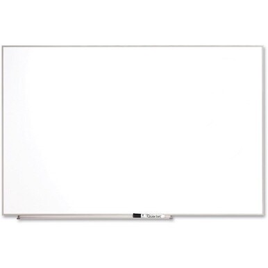 Quartet Matrix Whiteboard - 31&quot; Height x 48&quot; Width - White Surface - Magnetic, Durable - Silver Aluminum Frame - 1 Each