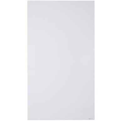 Quartet InvisaMount Vertical Glass Dry-Erase Board - 42x72 - 72&quot; (6 ft) Width x 42&quot; (3.5 ft) Height - White Glass Surface - Rectangle - Vertical - Magnetic - 1 Each