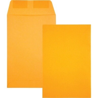 Quality Park 6 x 9 Catalog Envelopes - Catalog - 6&quot; Width x 9&quot; Length - 28 lb - Gummed - Kraft - 500 / Box - Kraft