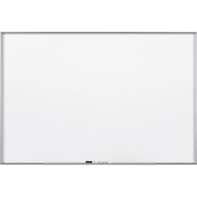 Quartet Fusion Nano-Clean Magnetic Dry-Erase Board - 48&quot; (4 ft) Width x 36&quot; (3 ft) Height - White Surface - Silver Aluminum Frame - Horizontal/Vertical - Magnetic - 1 Each