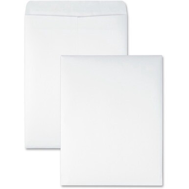 Quality Park 10 x 13 Catalog Envelopes with Redi-Seal&amp;reg; Self-Sealing Closure - Catalog - #13 1/2 - 10&quot; Width x 13&quot; Length - 28 lb - Self-sealing - 100 / Box - White
