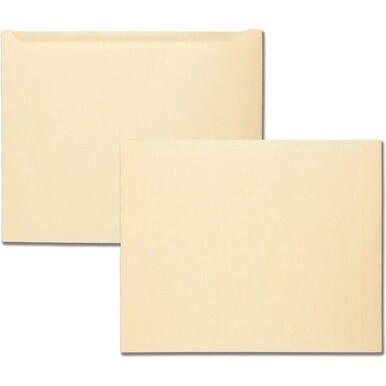 Quality Park File Jacket - 9 1/2&quot; x 11 3/4&quot; - Cameo - 100 / Box