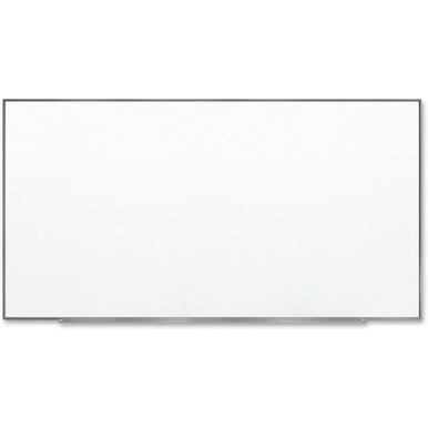 Quartet Fusion Nano-Clean Magnetic Dry-Erase Board - 96&quot; (8 ft) Width x 48&quot; (4 ft) Height - White Surface - Silver Aluminum Frame - Horizontal/Vertical - Magnetic - 1 Each