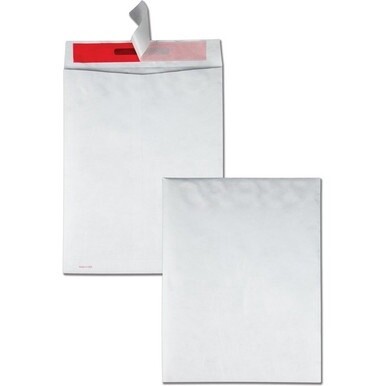 Survivor&amp;reg; 10 x 13 DuPont Tyvek Tamper Indicating Panel Catalog Mailers - Security - 10&quot; Width x 13&quot; Length - 14 lb - Peel &amp; Seal - Tyvek - 100 / Box - White